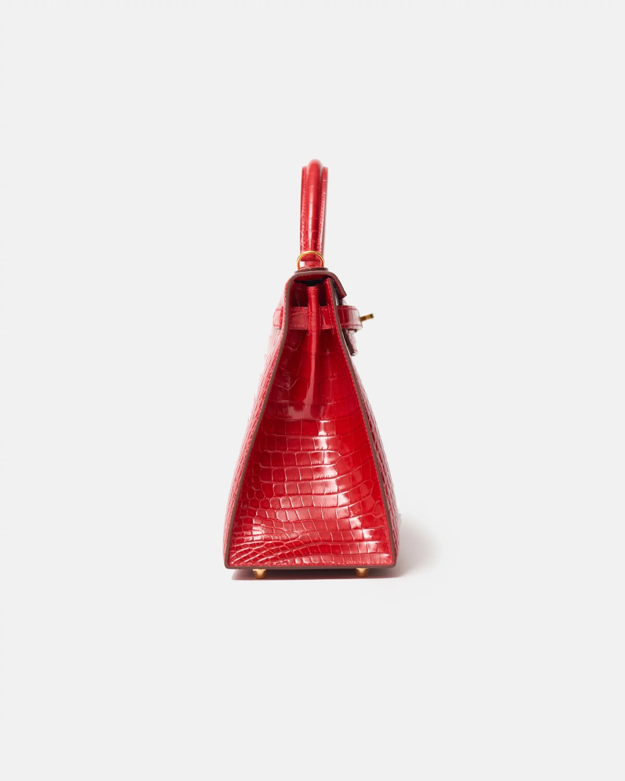 Hermès Kelly 28 Rouge de Coeur Alligator GHW