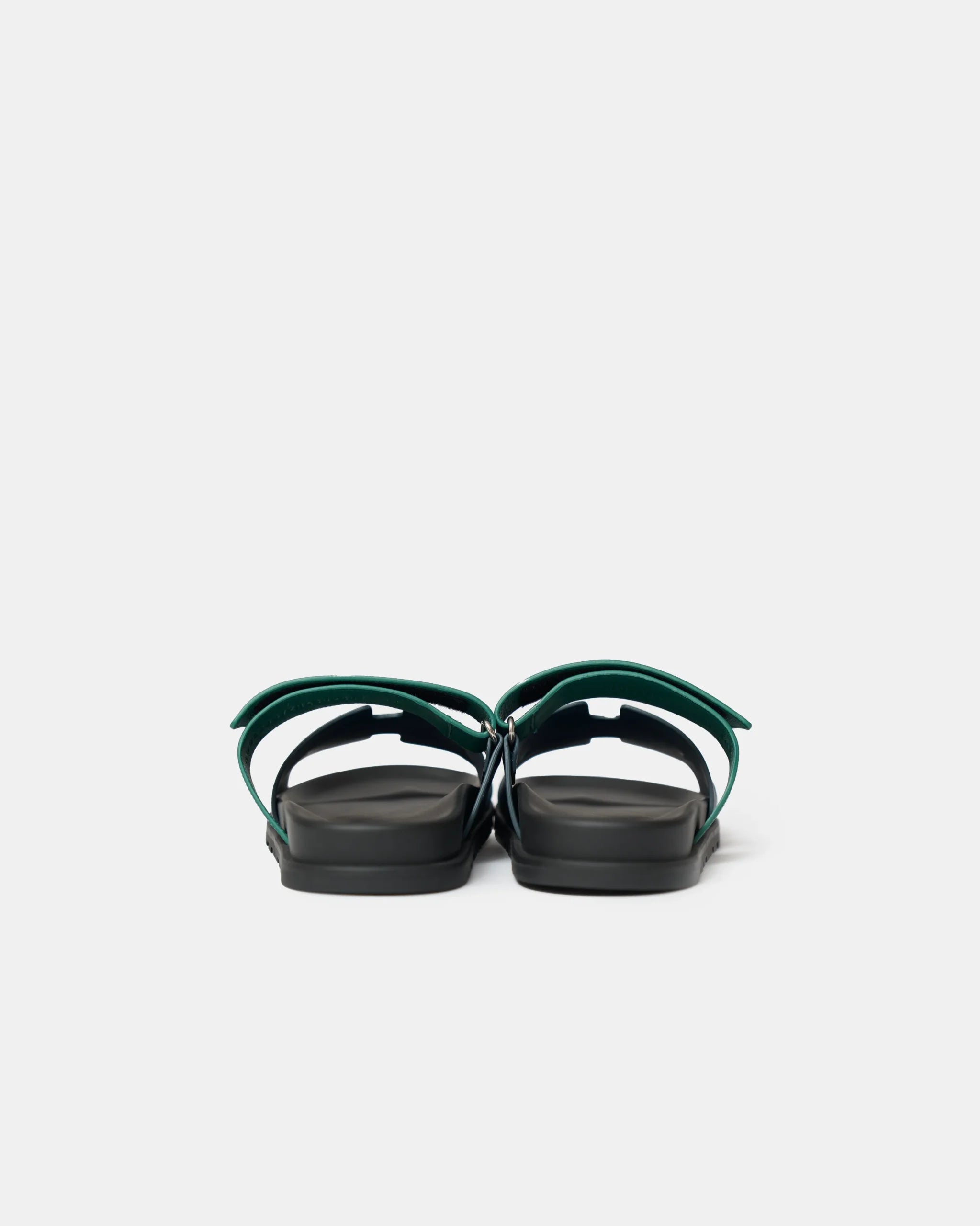 Hermès Chypre Bleu Celeste_Vert Oyat Epsom Sandals