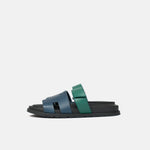 Hermès Chypre Bleu Celeste_Vert Oyat Epsom Sandals