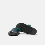 Hermès Chypre Bleu Celeste_Vert Oyat Epsom Sandals