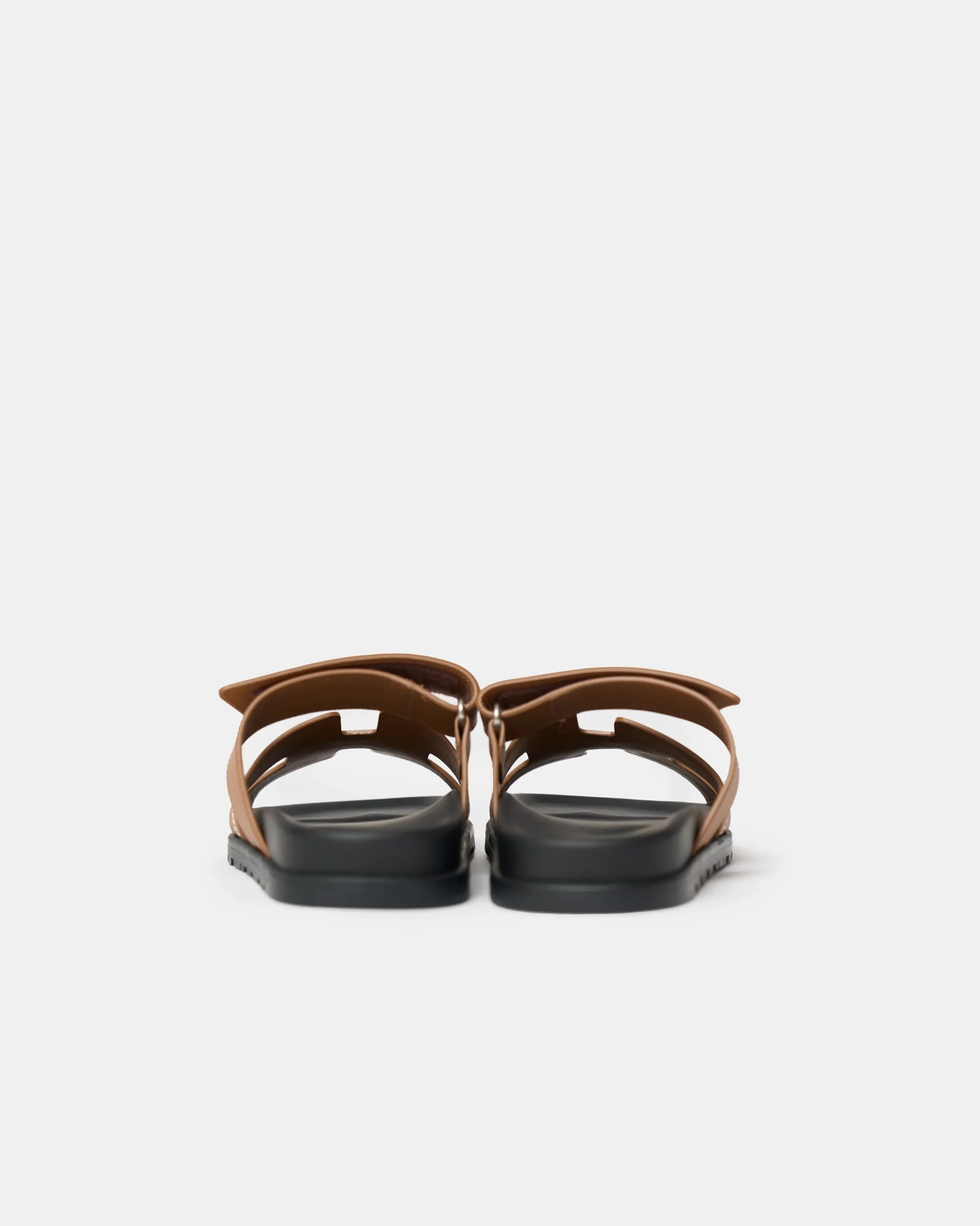 Hermès Chypre Naturel Embroidered Calfskin Sandals