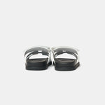 Hermès Chypre White Calfskin Sandals