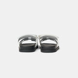 Hermès Chypre White Calfskin Sandals