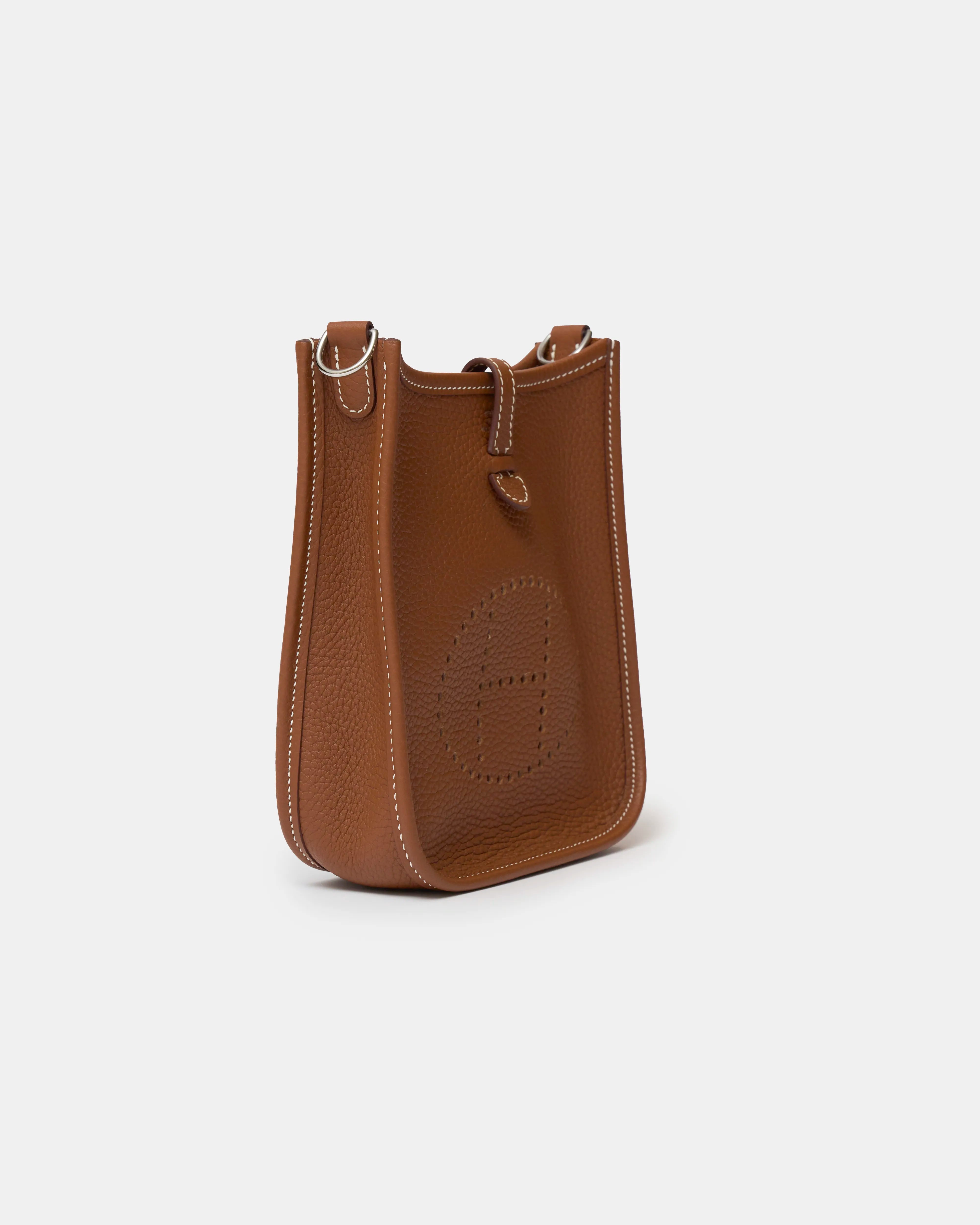 Hermès Mini Evelyne 16 Cuivre Clemence PHW