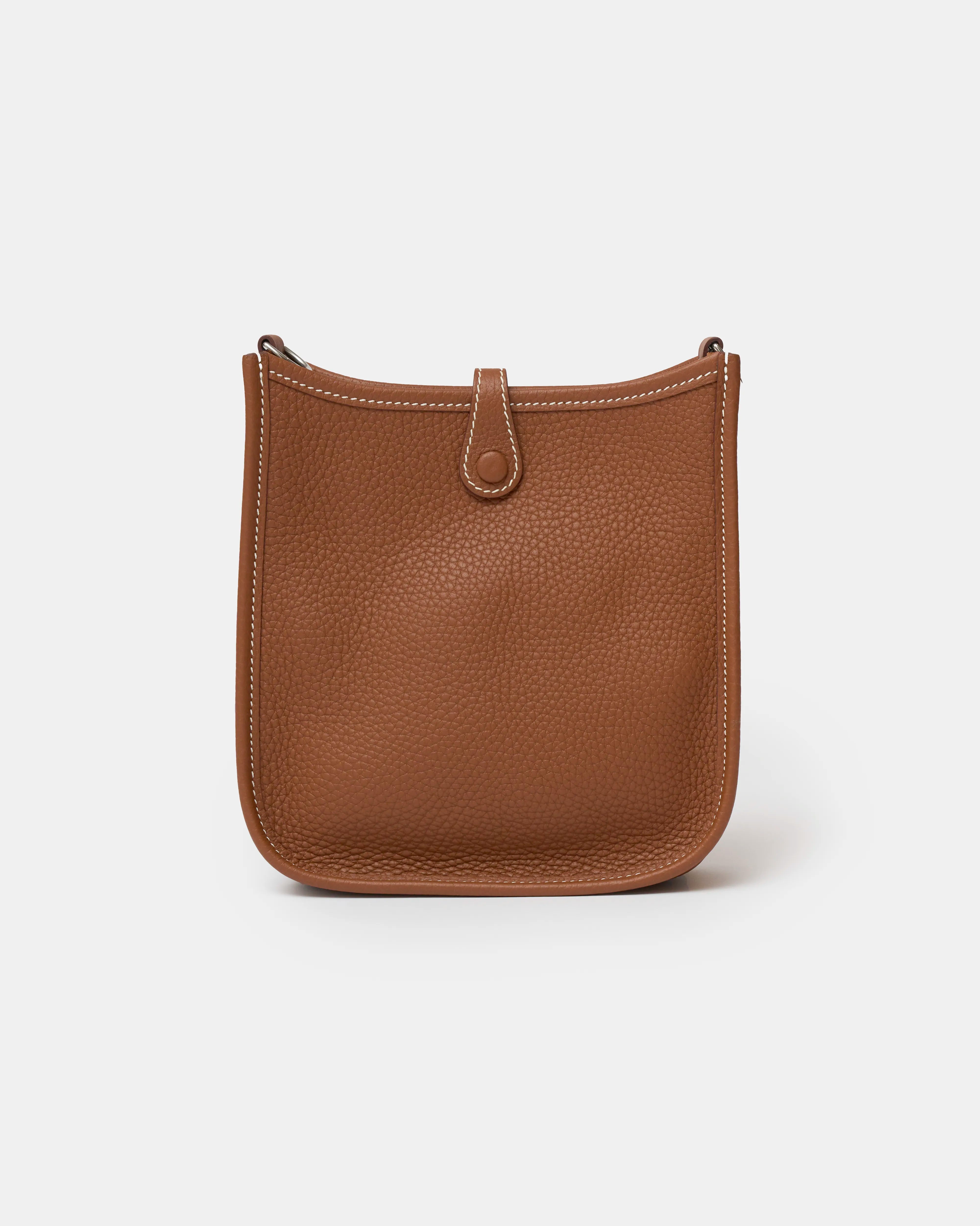 Hermès Mini Evelyne 16 Cuivre Clemence PHW