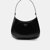 Prada Cleo Black Leather Shoulder Bag