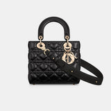 Dior Mini Lady Dior Black Bag