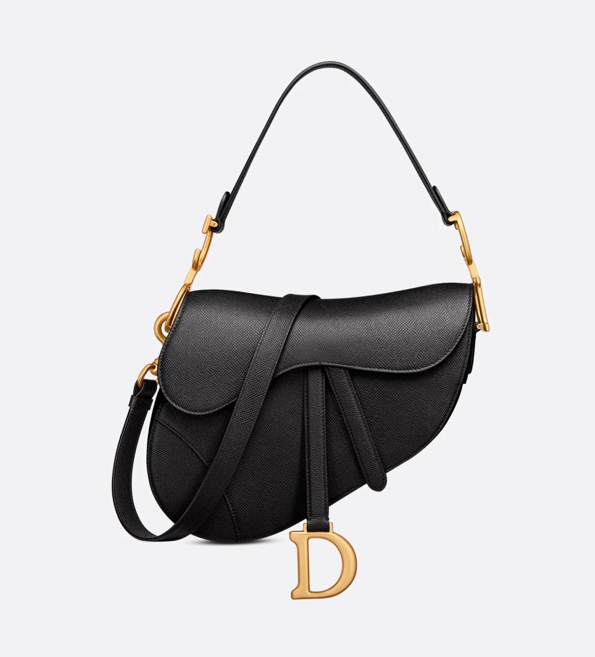 Dior Saddle Black GHW