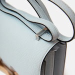 Hermès Constance 18 Blue Brume Chevre Phw