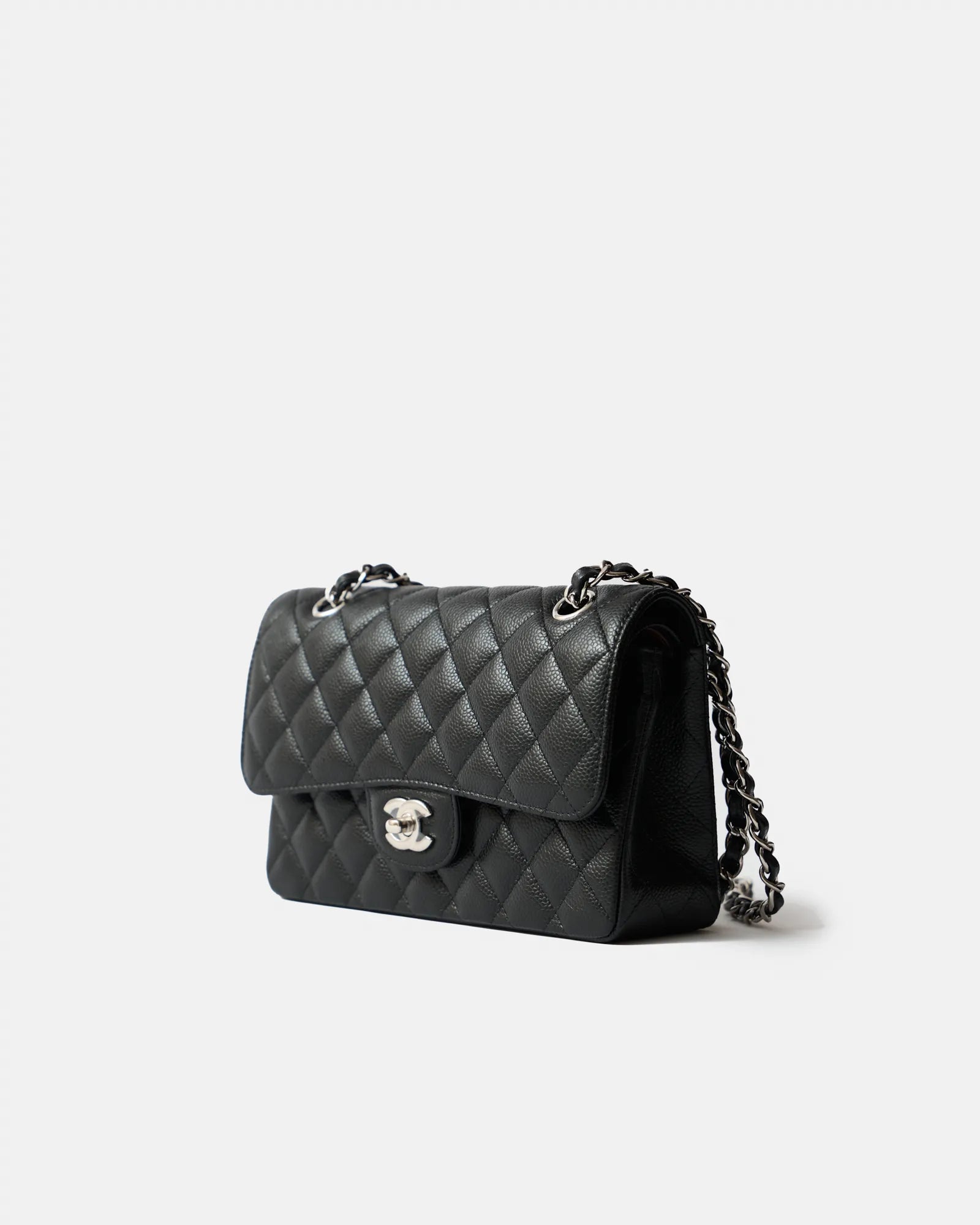 Chanel Classic Double Flap Small Black Caviar PHW
