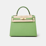 Hermès Kelly 28 Vert Criquet Epsom GHW
