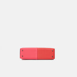 Hermès Mini Kelly 20 Tricolor RedPink Blue Interior Epsom PHW