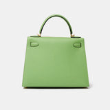 Hermès Kelly 28 Vert Criquet Epsom GHW