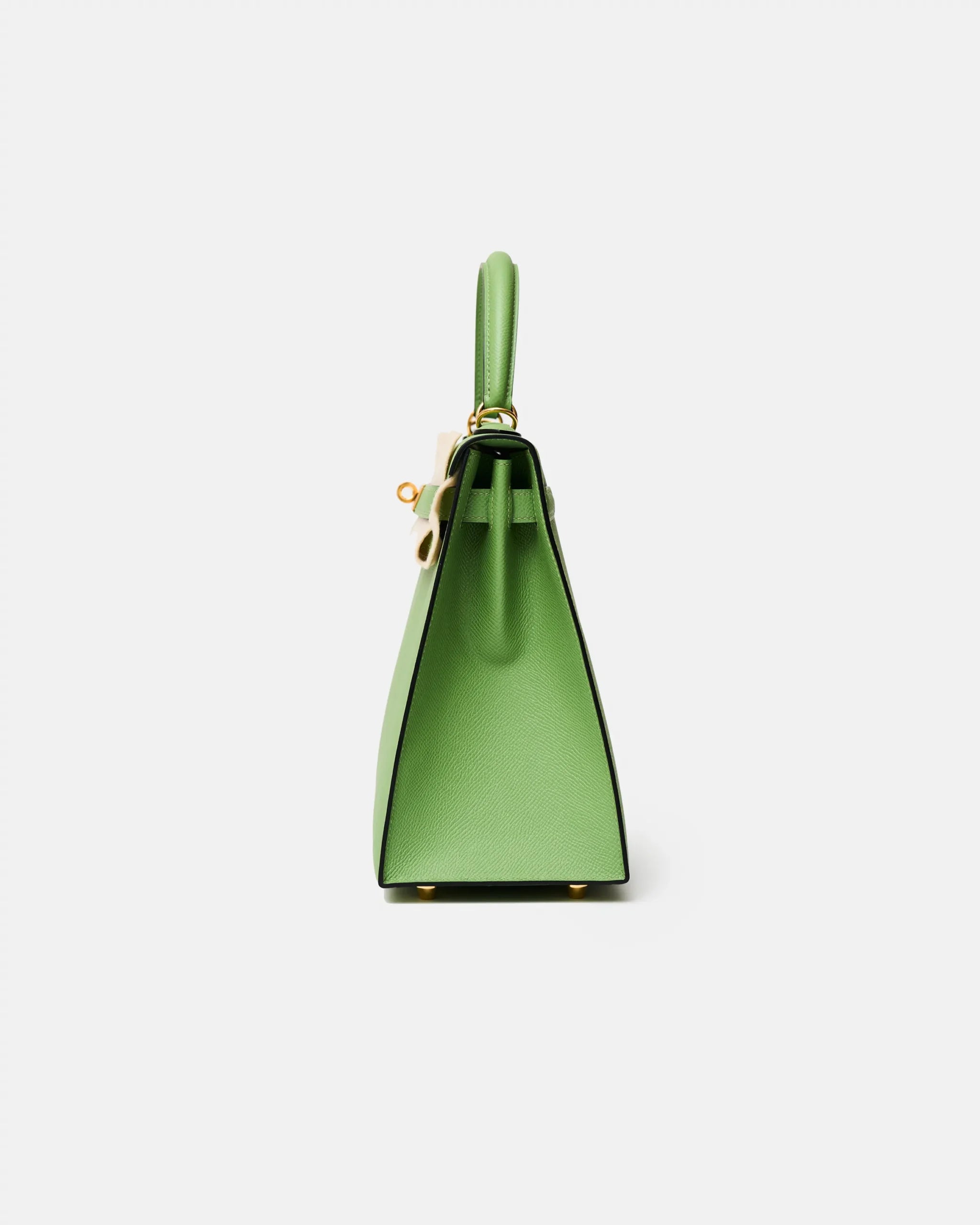 Hermès Kelly 28 Vert Criquet Epsom GHW