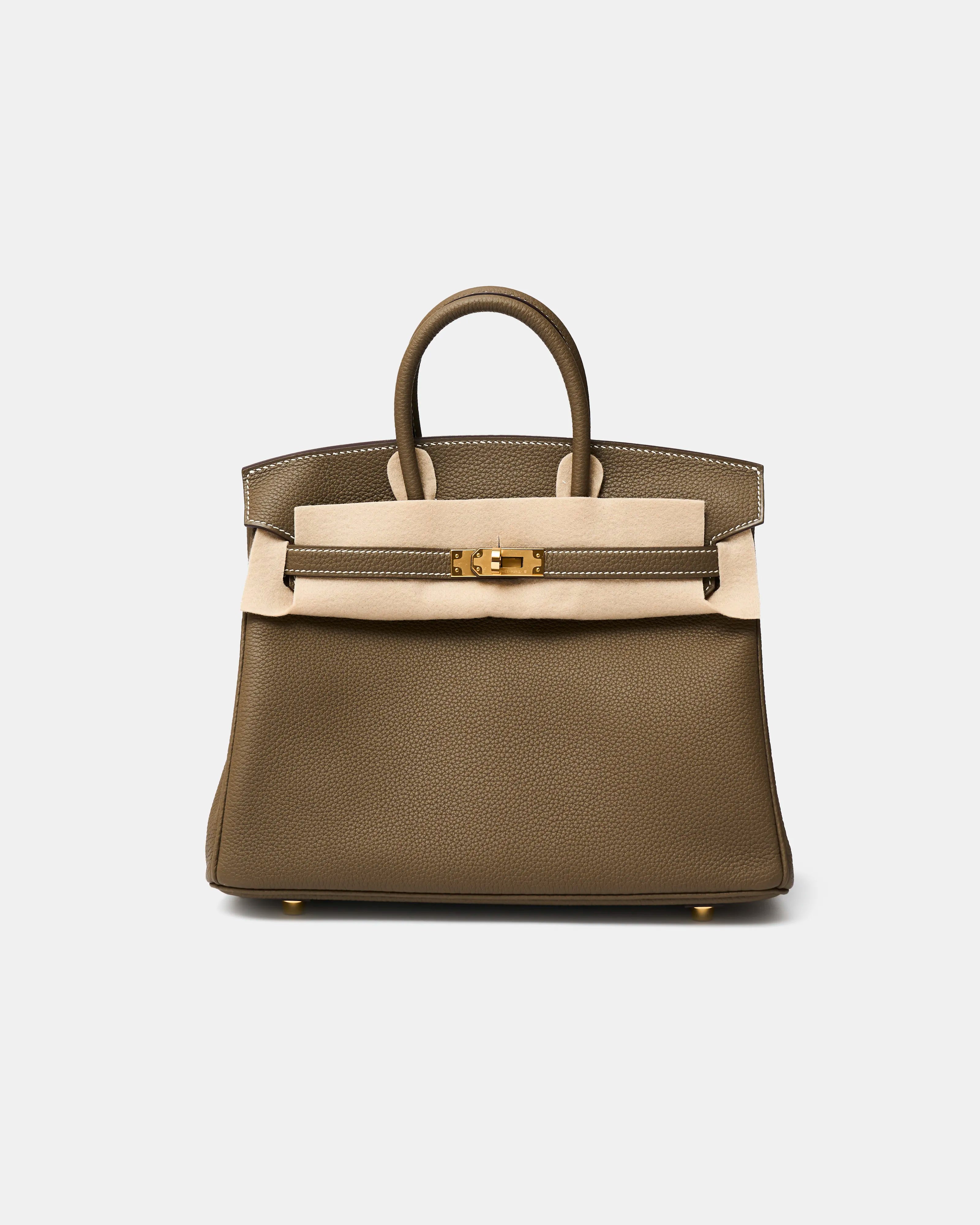 Hermès Birkin 25 Etoupe Togo GHW