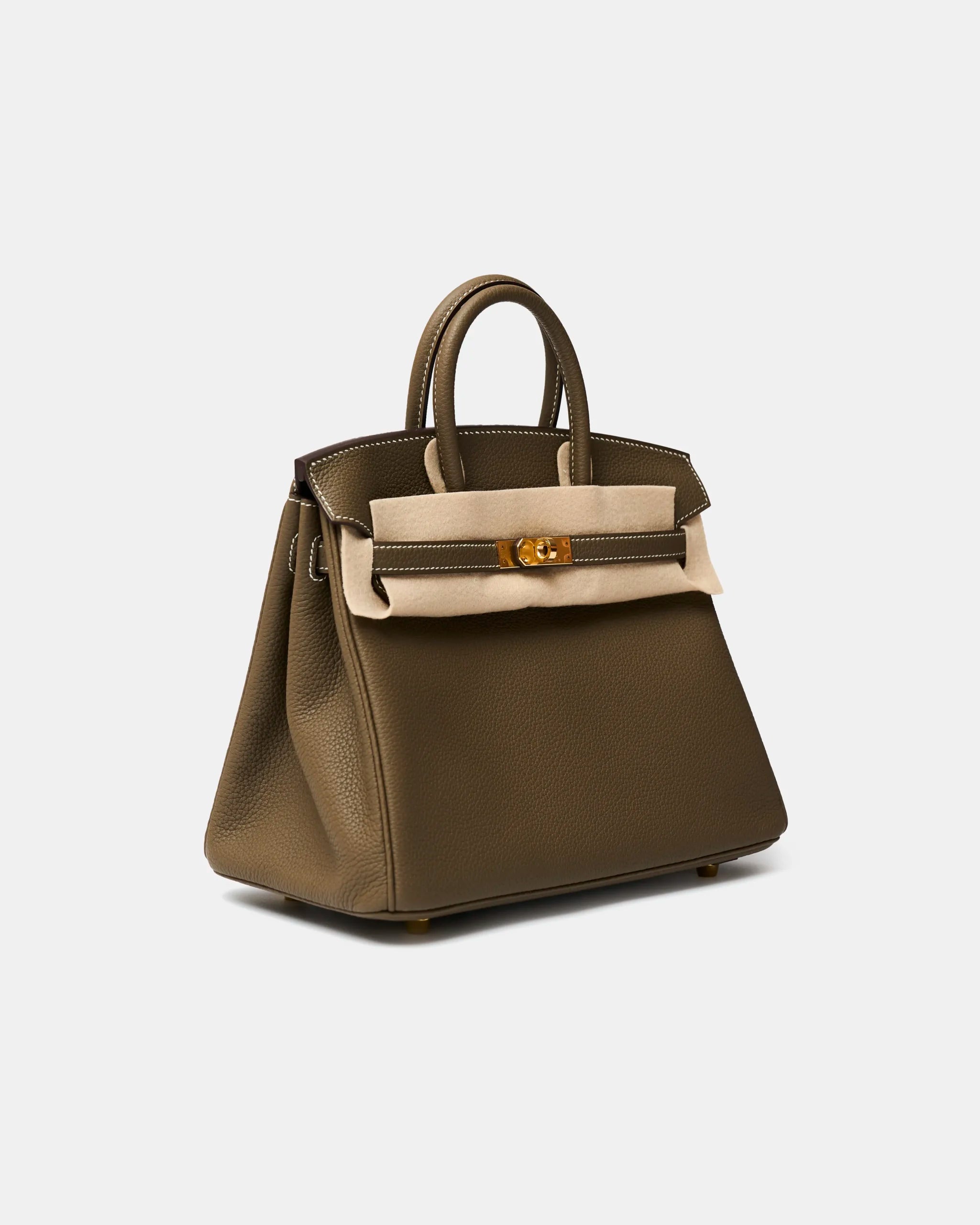 Hermès Birkin 25 Etoupe Togo Ghw