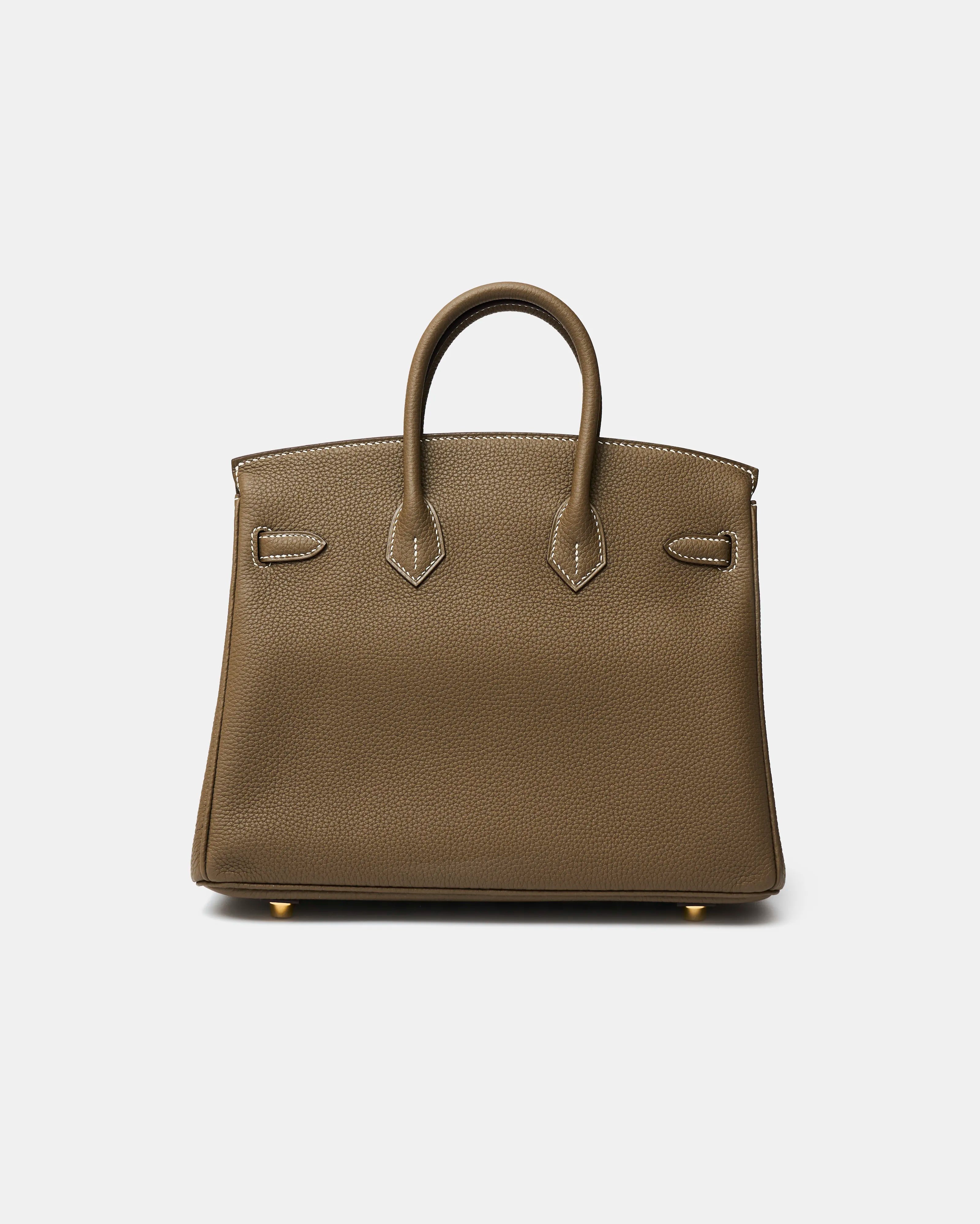 Hermès Birkin 25 Etoupe Togo GHW