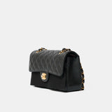 Chanel Classic Double Flap Small Black Caviar Gold-Tone Metal