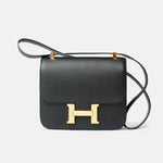 Hermès Constance 24 Black Epsom GHW