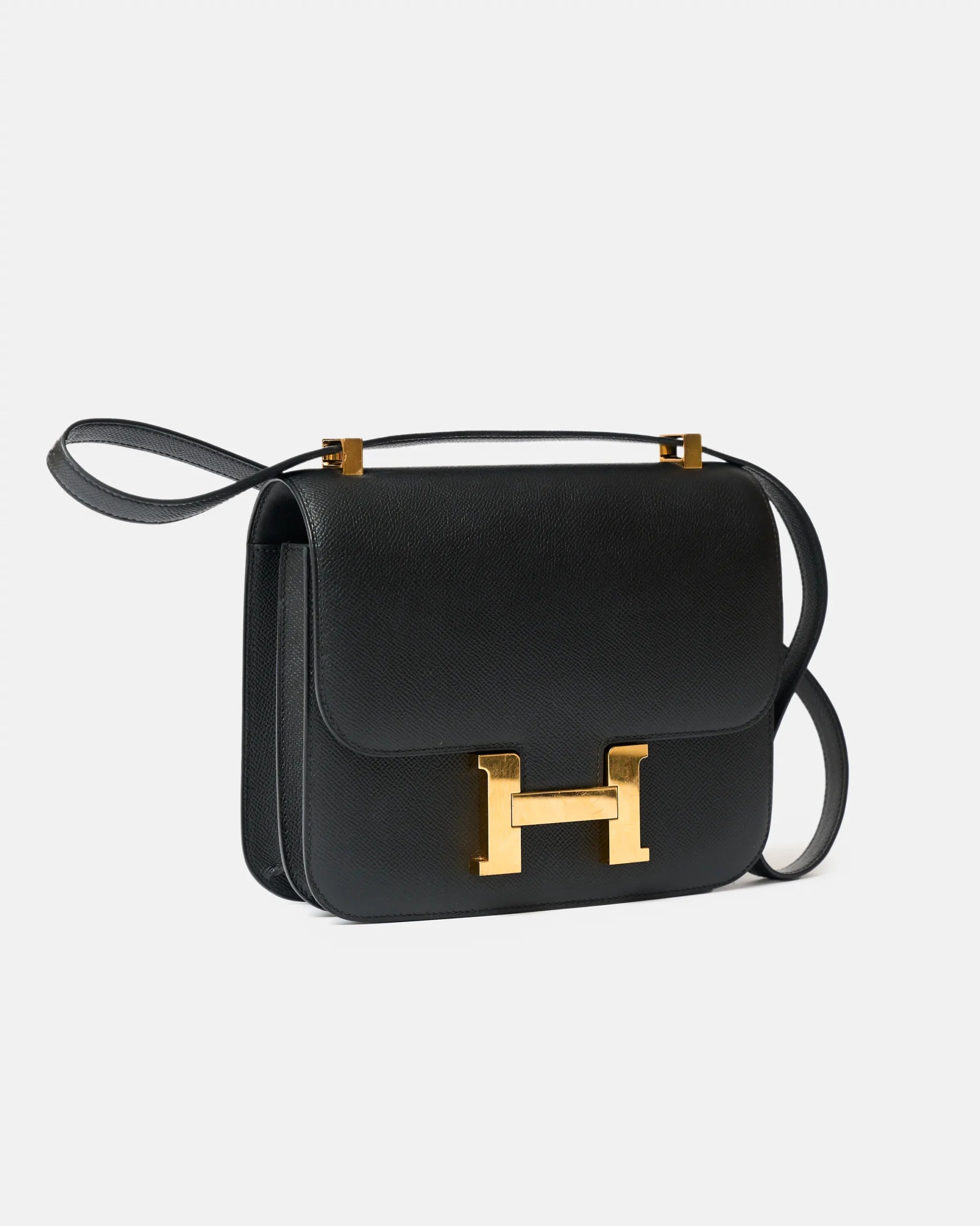Hermès Constance 24 Black Epsom GHW