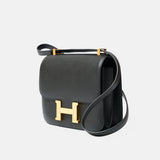 Hermès Constance 24 Black Epsom GHW