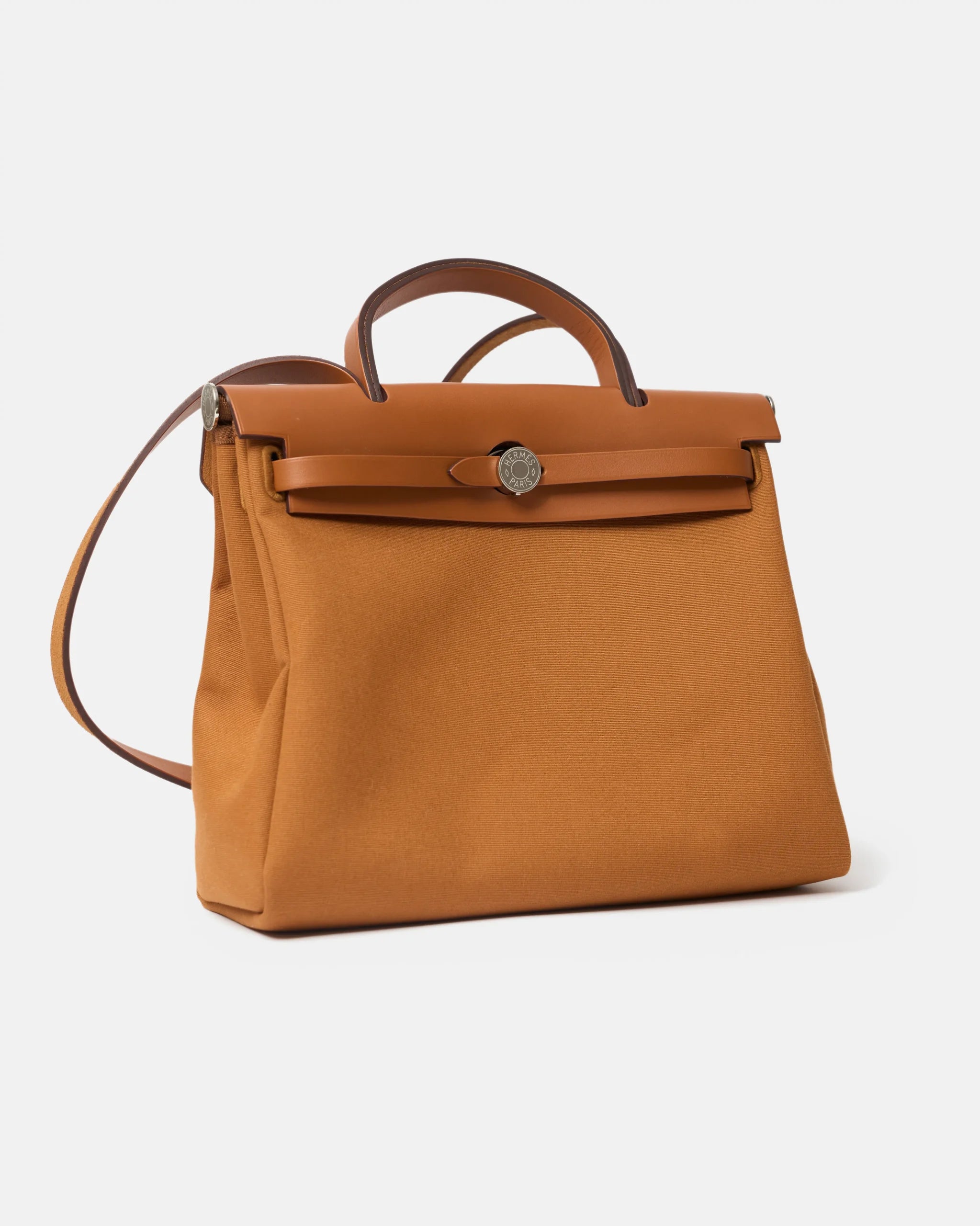 Hermès Herbag 31 Biscuit PHW