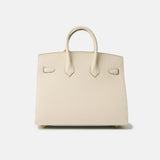 Hermès Birkin Sellier 25 Craie Epsom GHW