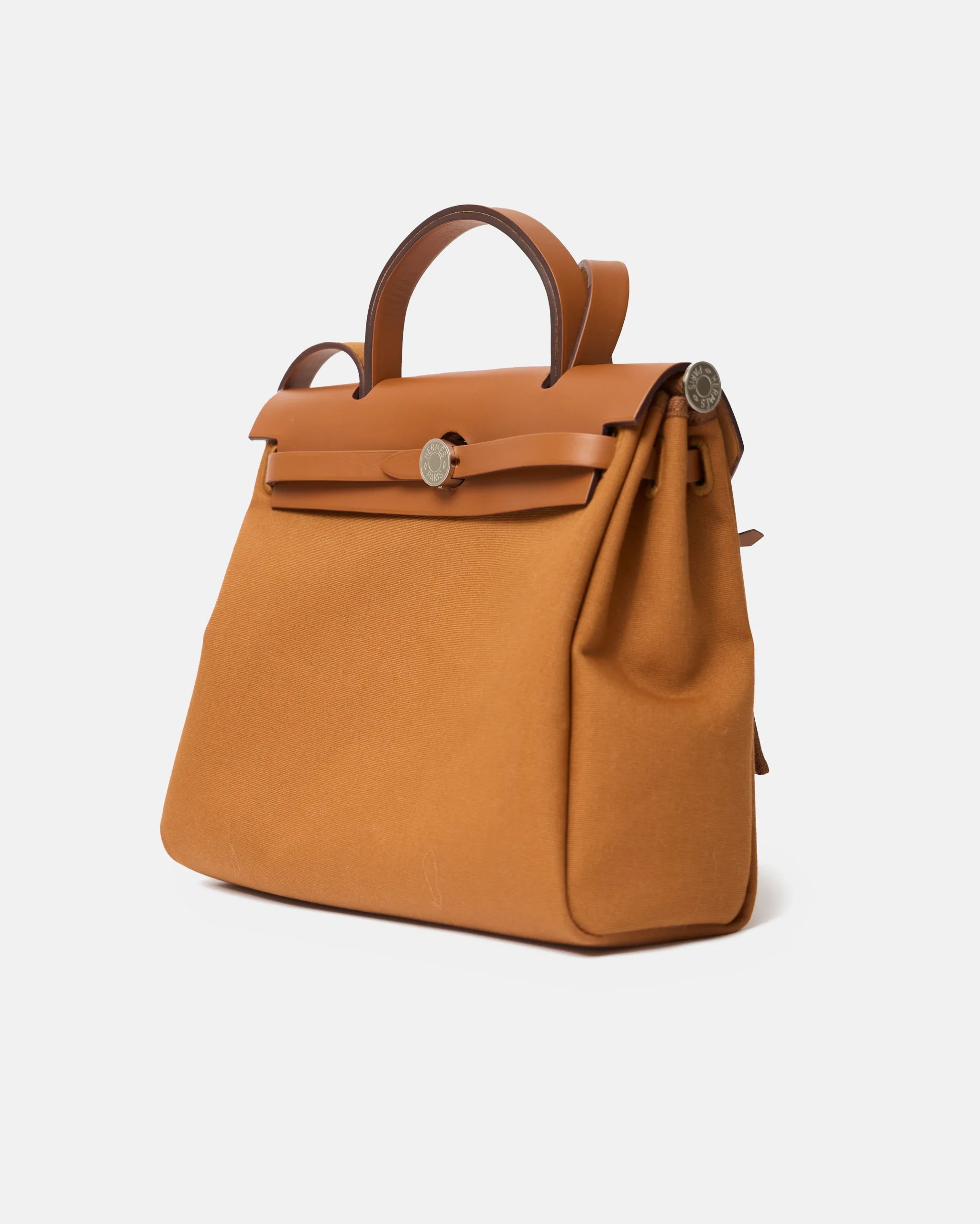 Hermès Herbag 31 Biscuit PHW