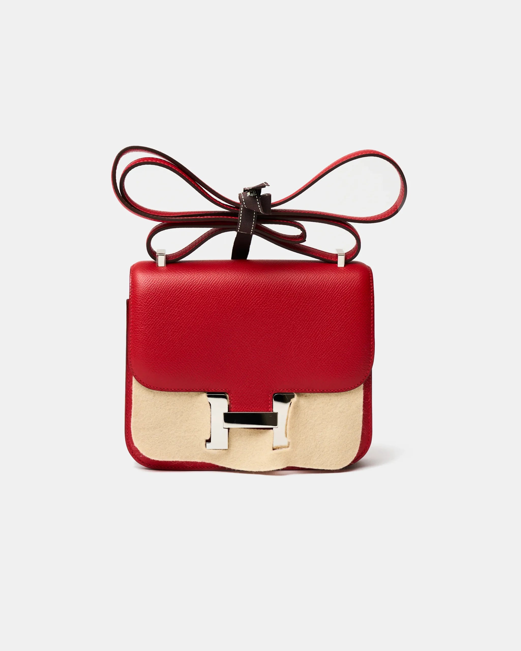 Hermès Constance 18 Red Epsom PHW