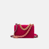 Chanel 19 Wallet on Chain Fuchsia