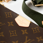 Louis Vuitton Multi Pochette Accessoires Khaki Monogram