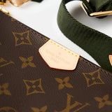 Louis Vuitton Multi Pochette Accessoires Khaki Monogram