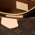 Louis Vuitton Multi Pochette Accessoires Khaki Monogram