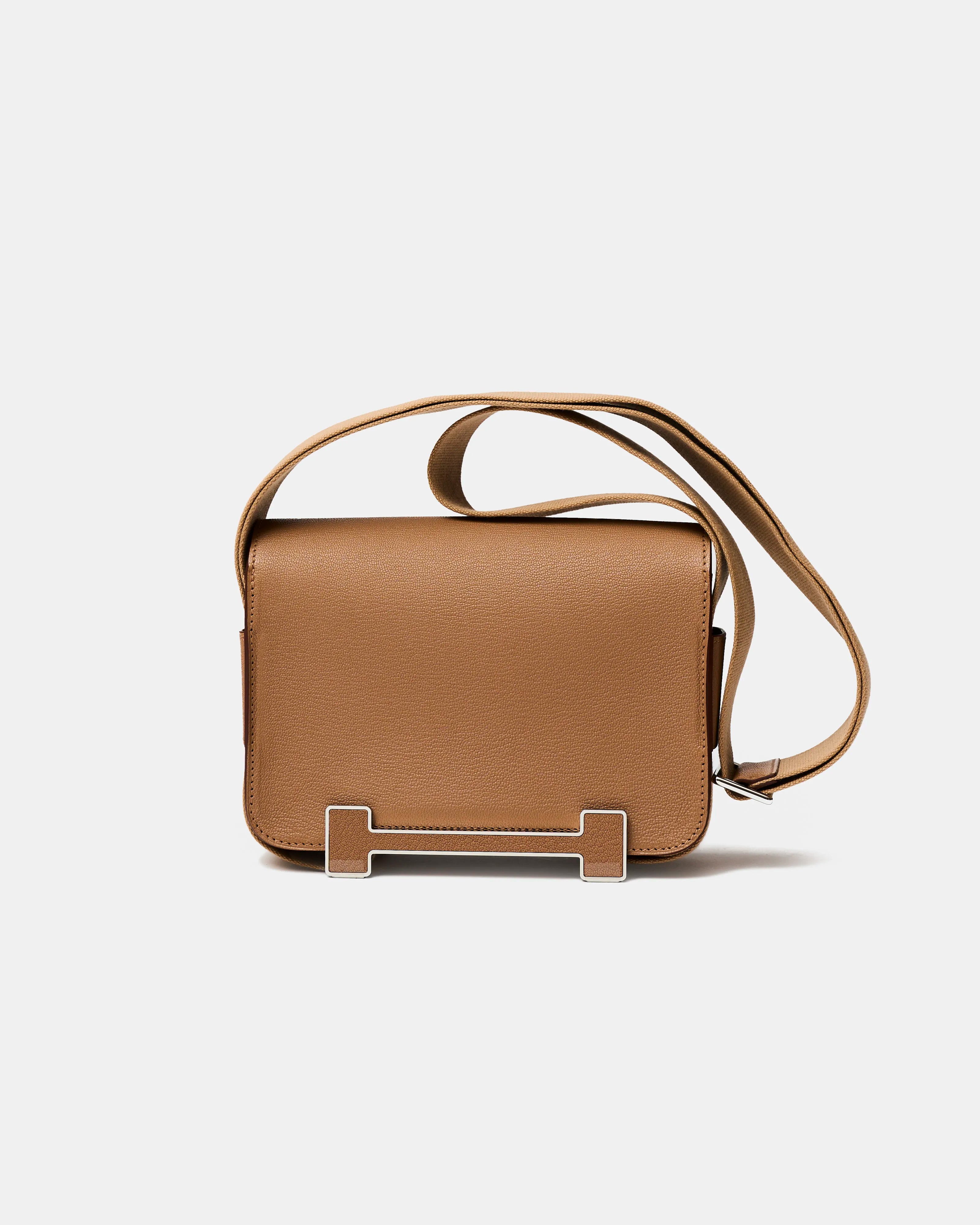 Hermès Geta Quebracho Chai Chevre Mysore Sangle Pibre PHW