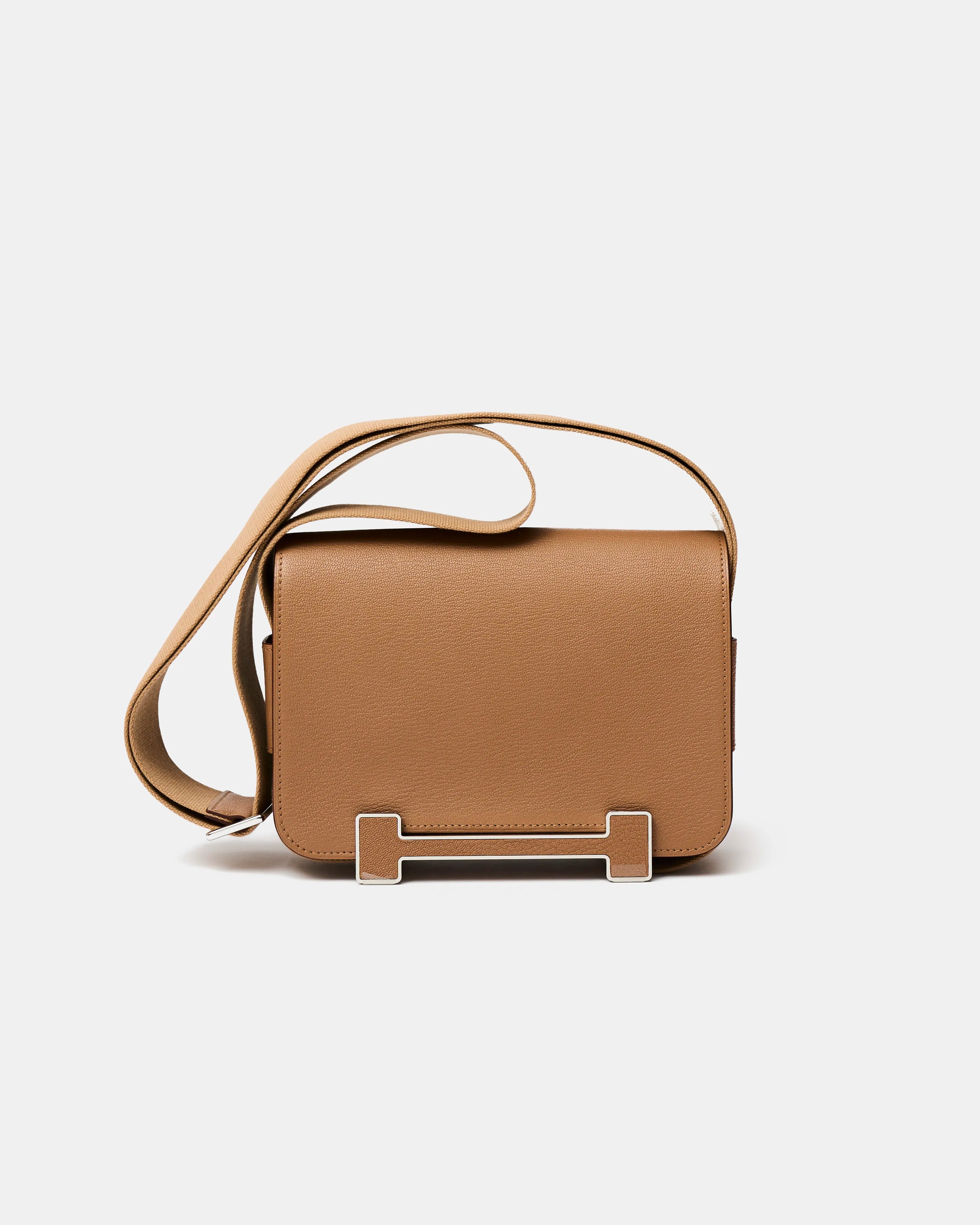 Hermès Geta Quebracho Chai Chevre Mysore Sangle Pibre PHW