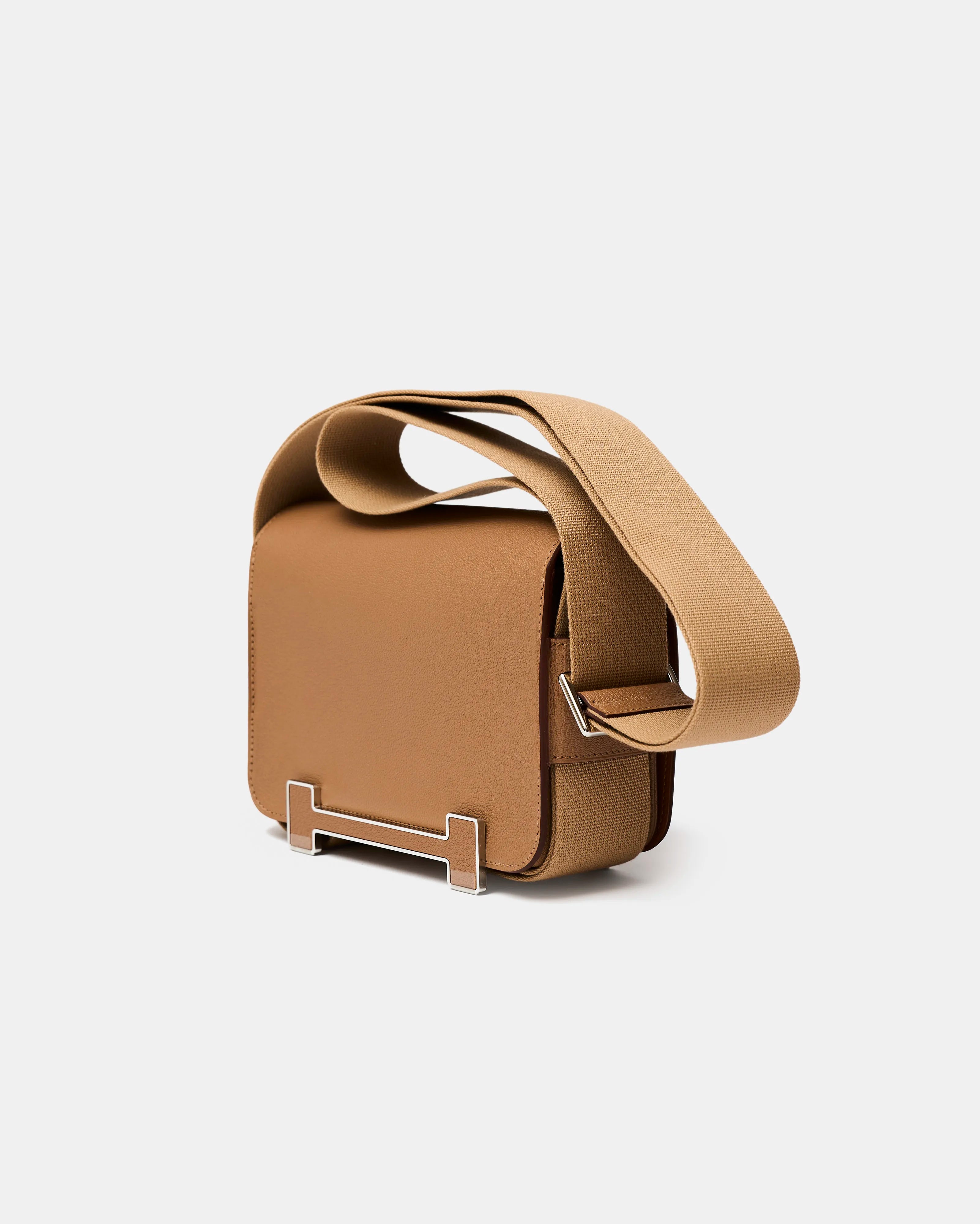 Hermès Geta Quebracho Chai Chevre Mysore Sangle Pibre PHW