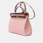 Hermès Herbag 31 Ecru-Blanc-FramboiseRouge GHW