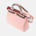 Hermès Herbag 31 Ecru-Blanc-FramboiseRouge GHW