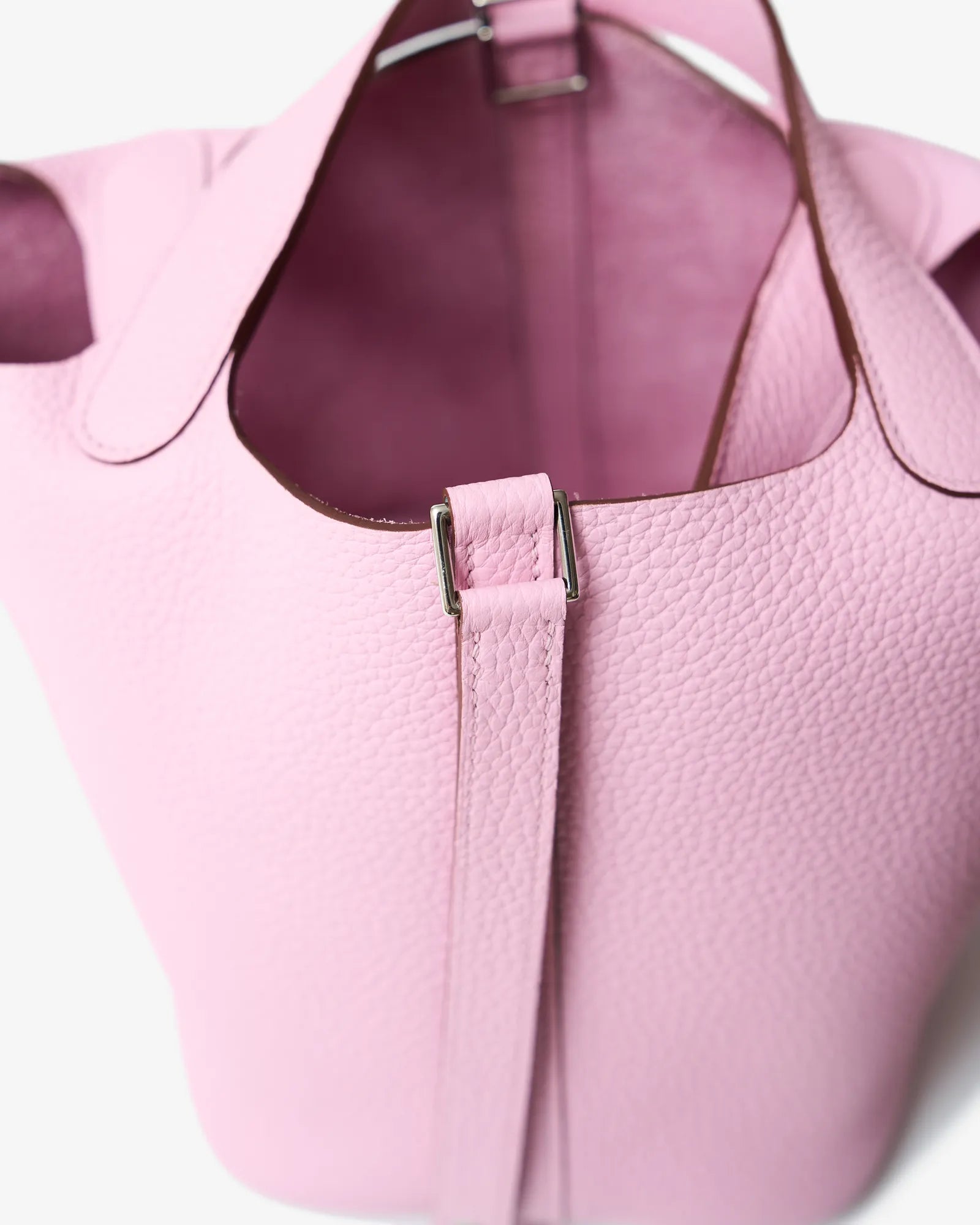 Hermès Picotin 18 Mauve Sylvestre Clemence PHW