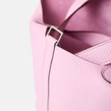 Hermès Picotin 18 Mauve Sylvestre Clemence PHW