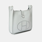 Hermès Evelyne 29 Bleu Pale Clemence GHW