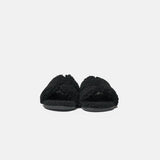 Hermès Peau Lainee Izmir Noir Sandals