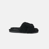 Hermès Peau Lainee Izmir Noir Sandals