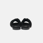 Hermès Peau Lainee Izmir Noir Sandals