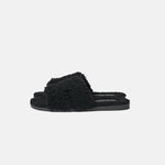 Hermès Peau Lainee Izmir Noir Sandals