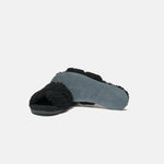 Hermès Peau Lainee Izmir Noir Sandals