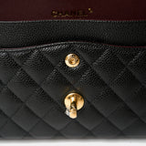 Chanel Classic Double Flap Small Black Caviar Gold-Tone Metal
