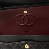 Chanel Classic Double Flap Small Black Caviar Gold-Tone Metal