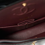 Chanel Classic Double Flap Small Black Caviar Gold-Tone Metal