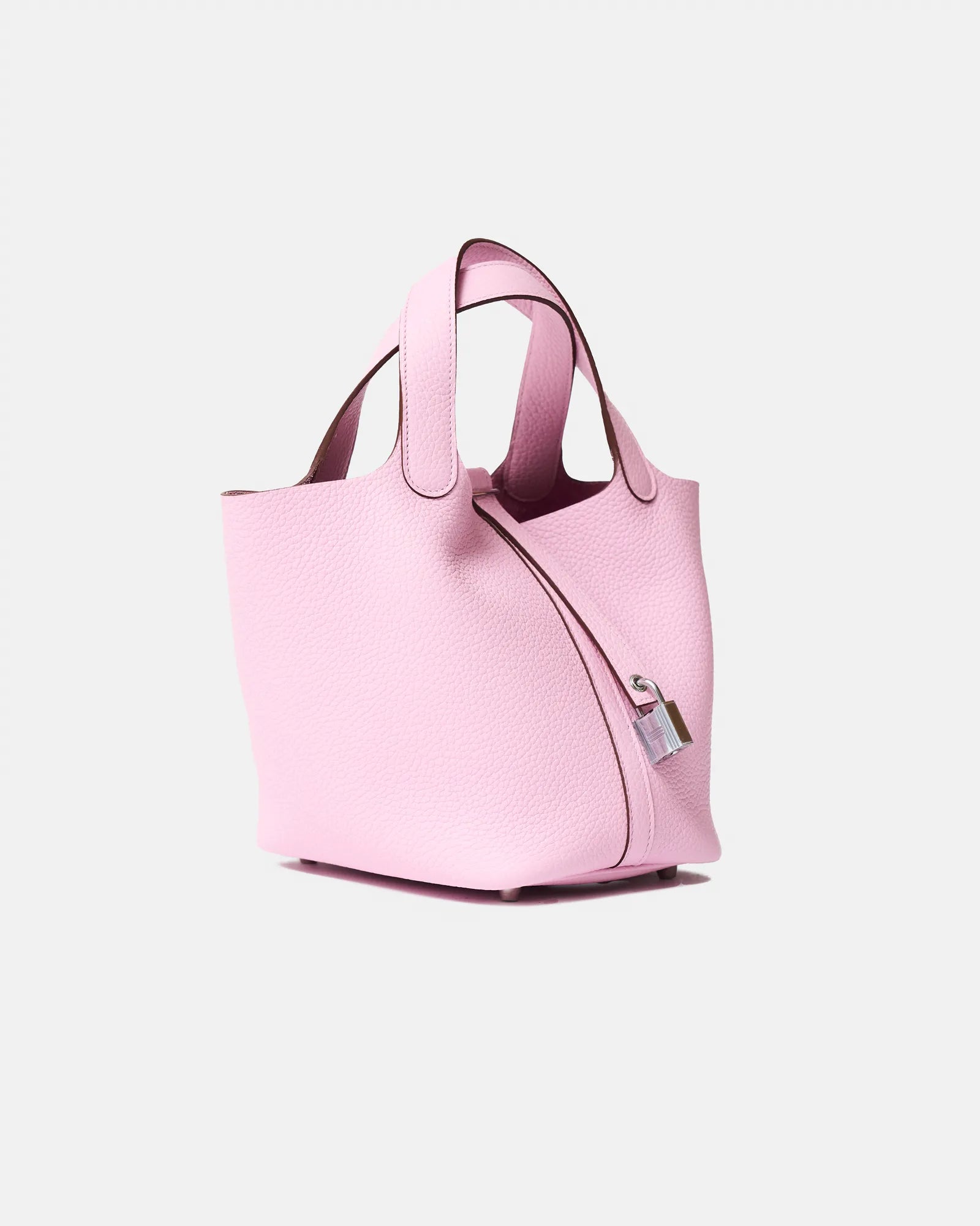 Hermès Picotin 18 Mauve Sylvestre Clemence PHW